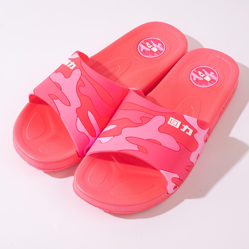 shanghai warrior slippers comfortable men's bathroom soft bottom women's daily outdoor wear couple non-slip wear-resistant indoor slippers undefined