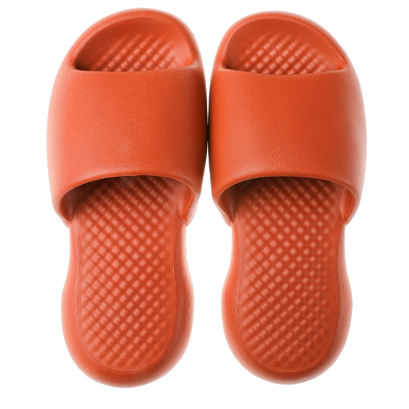 men's drooping slippers wholesale summer non-slip deodorant and wear-resistant couple fashionable style macaron color eva bathroom slippers undefined