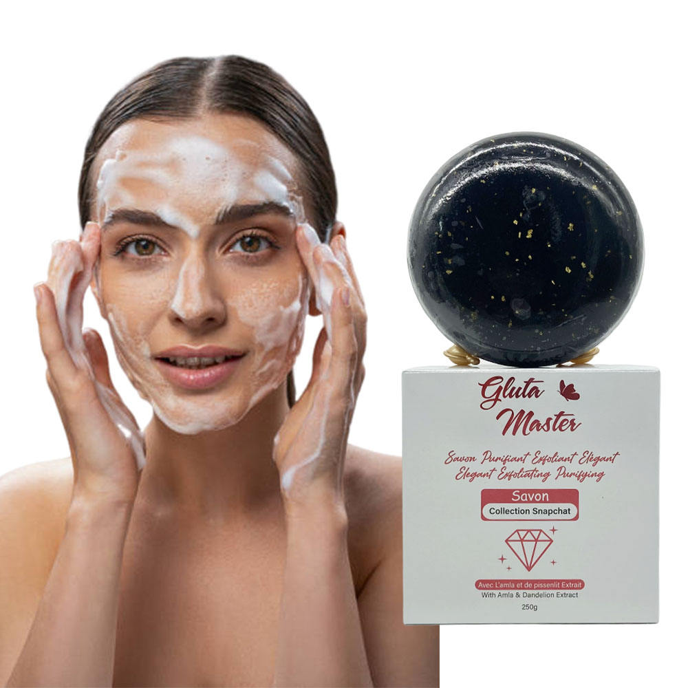 Diamond Glow Exfoliating Purifying Soap  with Vitamine C  Item Picture