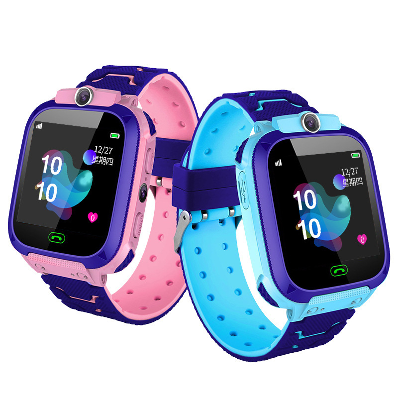 cross-border 5-generation q12 children's phone watch positioning waterproof take photos smart watch 6-generation watch foreign trade q19 Item Picture