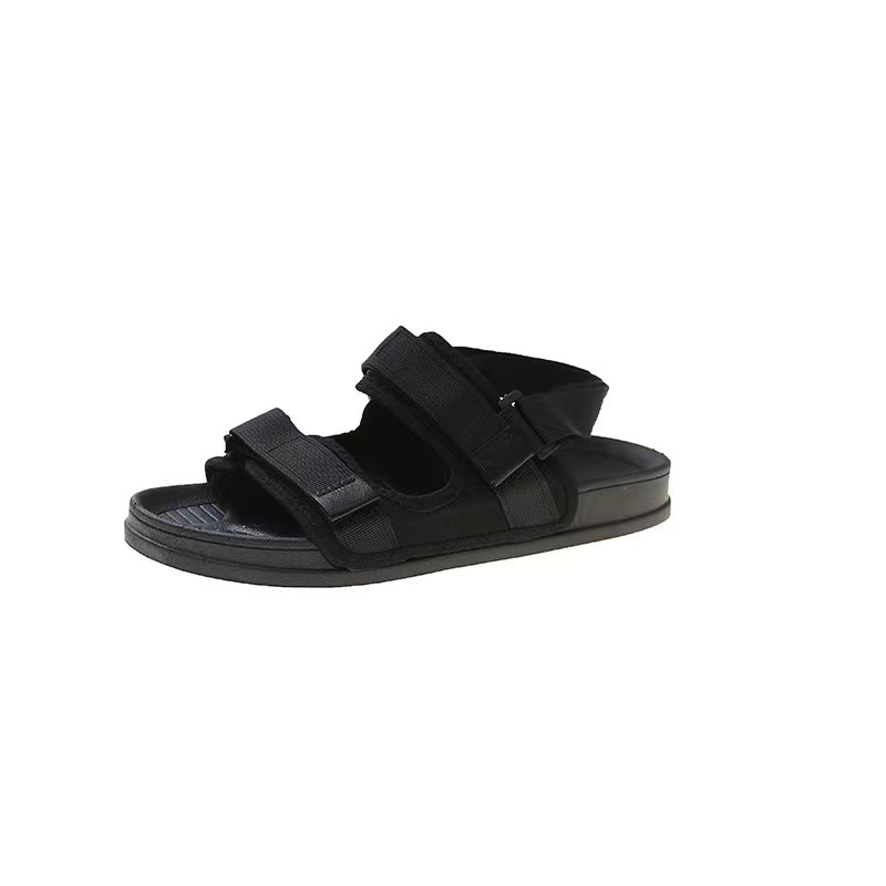 summer cross-border new arrival internet celebrity best-seller on douyin casual high heel sandals men's fashion couple dual-use all-matching beach flip-flops details Picture