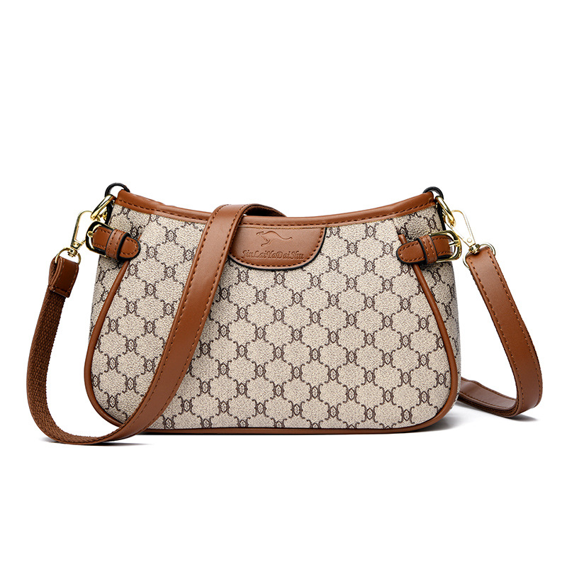 gift for mother's day classy mom bag 2025 new handbag for middle-aged people small shoulder bag women's bag messenger bag full figure