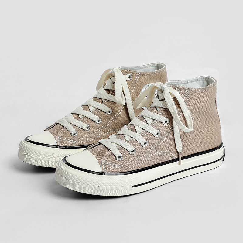 1970s retro classic high-top canvas shoes 2025 autumn new men's and women's couple joker student board shoes fashion undefined
