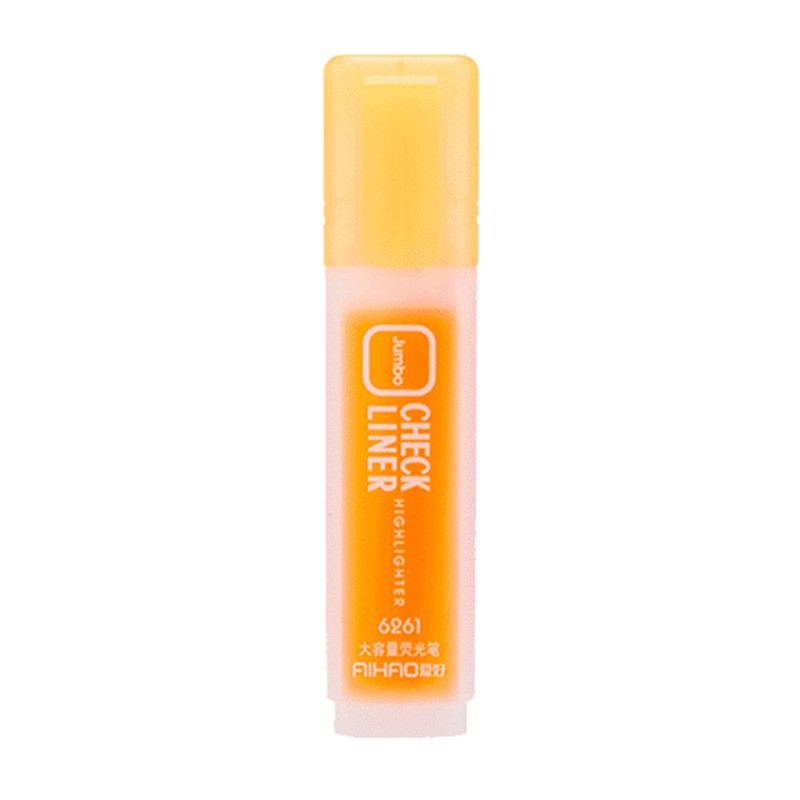 aihao stationery large capacity 6 colors fluorescent pen factory direct sales creative japanese and korean style cute writing implement hot sale Item Picture