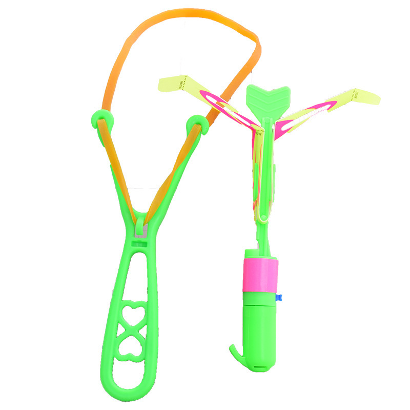 summer luminous slingshot rocket volume express blue light flying sword shining kweichow moutai rocket square night market stall small toys wholesale Item Picture