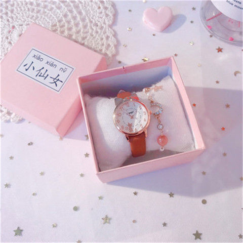 children's birthday gifts watch girl ten years old girl student student kindergarten reward watch fashion temperament watch Specification drawing
