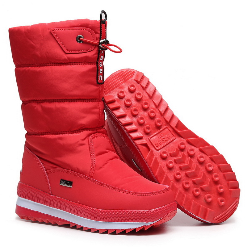 winter northeast snow boots women's high-top cotton boots winter thickened waterproof non-slip plus velvet large size foreign trade cotton shoes thickened Item Picture