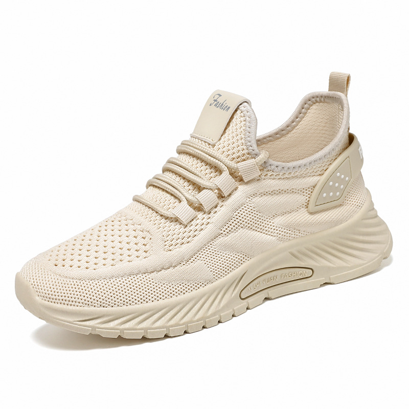 shoes women's sports shoes cross-border large size all-matching women's shoes temu trendy casual shoes flying woven breathable shoes running shoes undefined