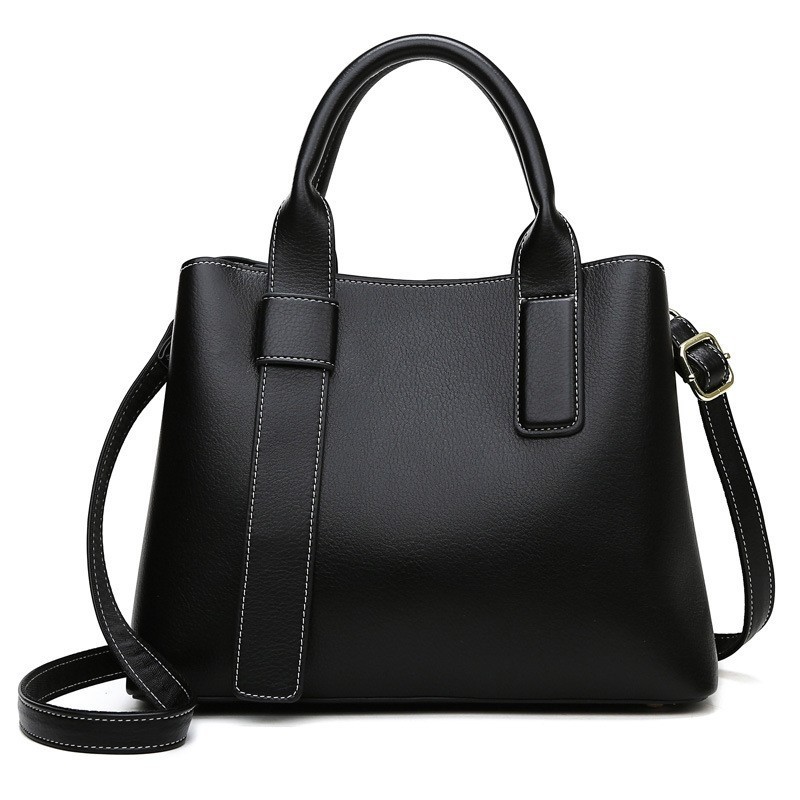 handbag retro presbyopic bag messenger bag women's fashion high-grade shoulder bag women's large capacity commuter tote Item Picture