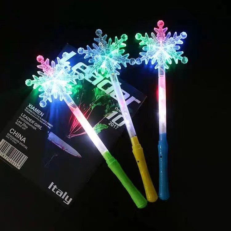 night market stall toys children flash magical wand festival concert glowing props light stick factory direct sales details Picture