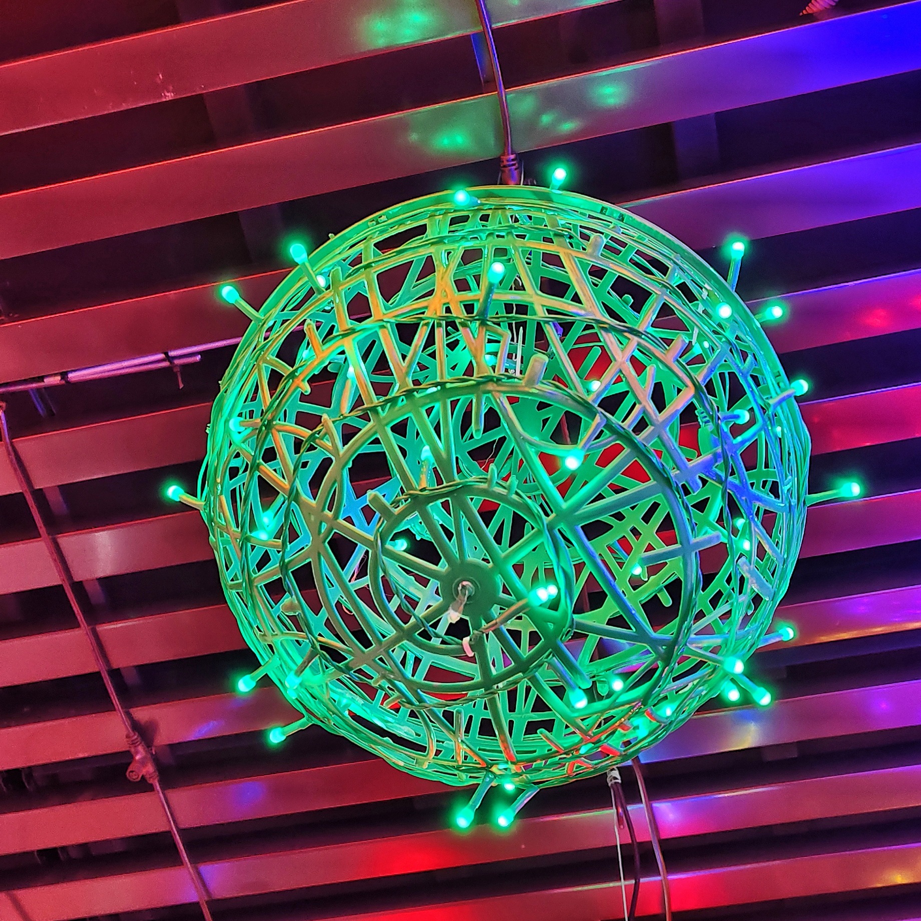 outdoor waterproof led vine bal light holiday ornamental festoon lamp tree hanging light engineering lighting Item Picture