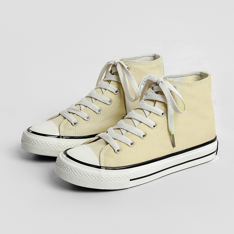 1970s retro classic high-top canvas shoes 2025 autumn new men's and women's couple joker student board shoes fashion undefined