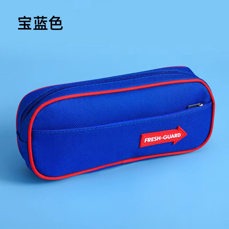 spot goods pencil case large capacity stain-resistant stationery pencil case pencil case printing logo primary school junior high school multifunctional pencil case pencil case good-looking full figure