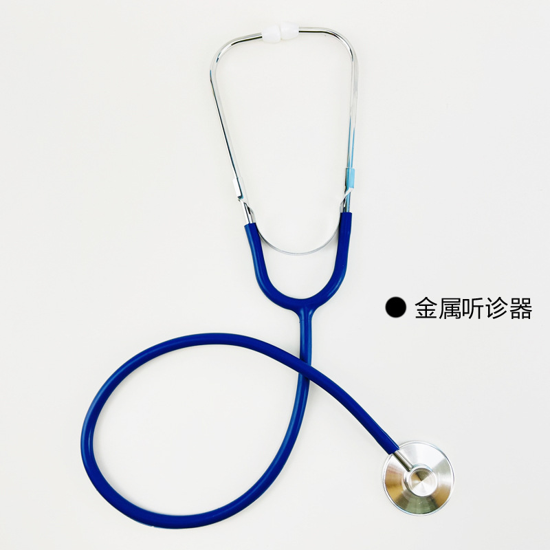 stethoscope children play house toy kindergarten doctor nurse role play props simulation diameter 4.5cm details Picture