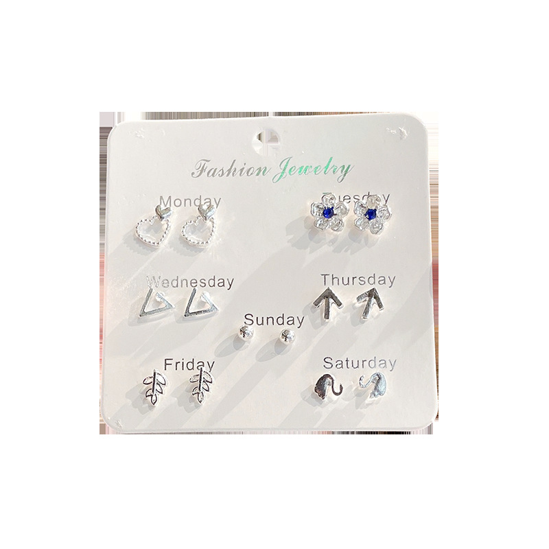 new niche earrings set simple and compact exquisite high-grade temperament baita hot selling earrings female wholesale Item Picture