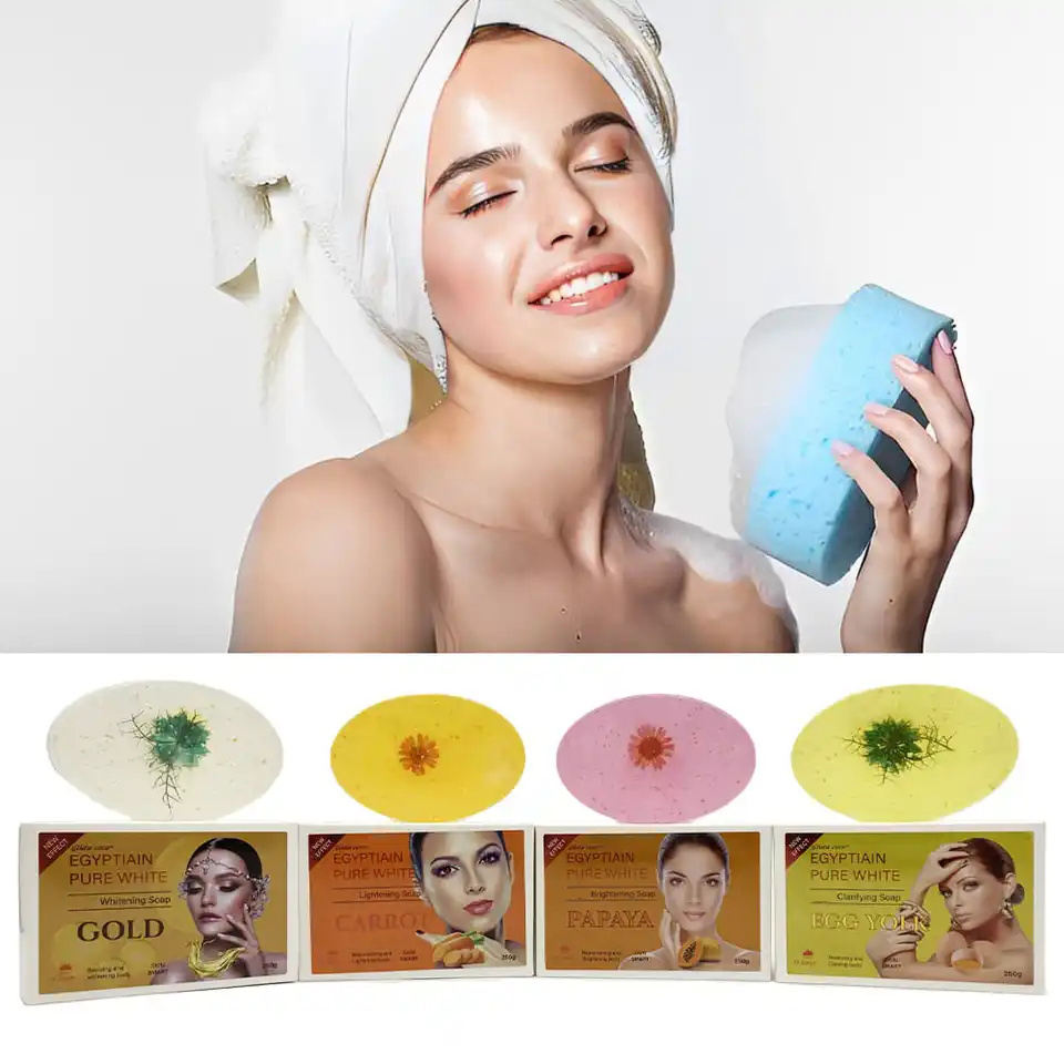 Gluta Coco GOLD Whitening Soap Natural Handmade Soap Application Scenario