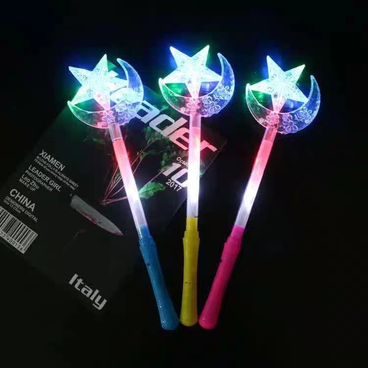 night market stall toys children flash magical wand festival concert glowing props light stick factory direct sales Application Scenario
