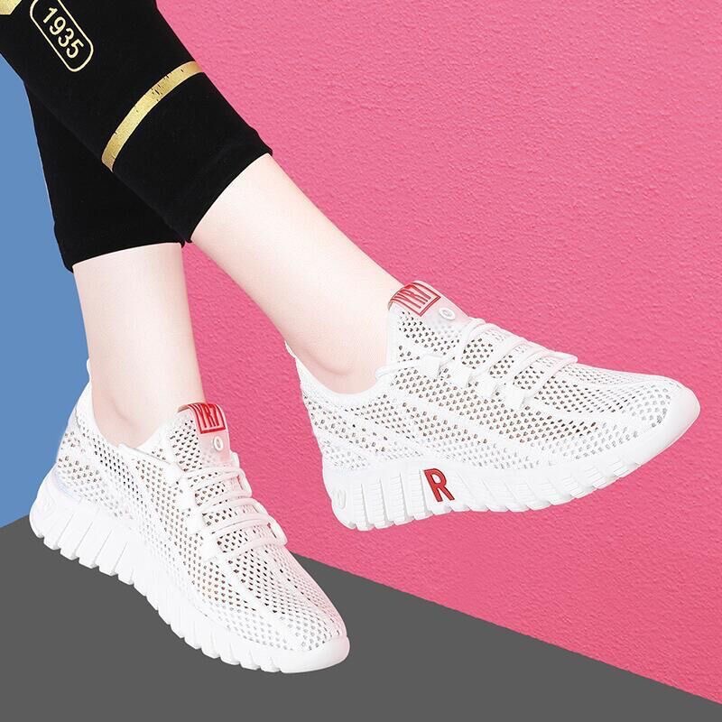 spring and summer new korean style casual shoes breathable old beijing cloth shoes foreign trade sneakers women fashion shoes cross-border delivery undefined