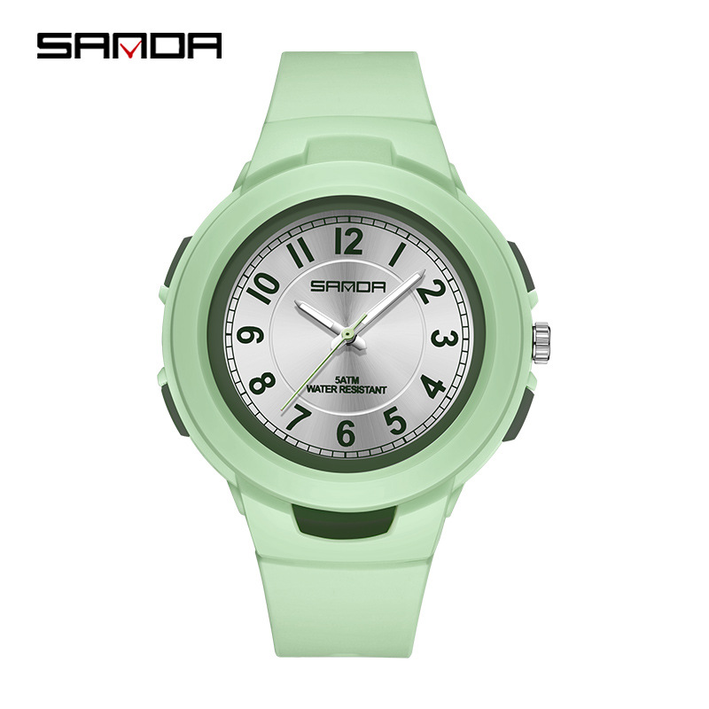 sanda brand personal leisure men's and women's quartz watches fashion trend creative watch lightweight outdoor waterproof student watch Specification drawing