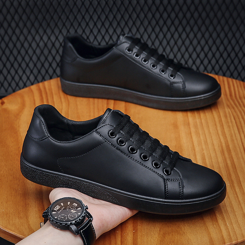 autumn 2025 new fashion sneakers young students white shoes men's shoes korean casual shoes fashion thin shoes undefined