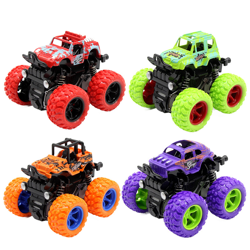 best-seller on douyin internet celebrity children's toys boys fire-fighting off-road inertia engineering vehicle night market stall small toys wholesale Item Picture
