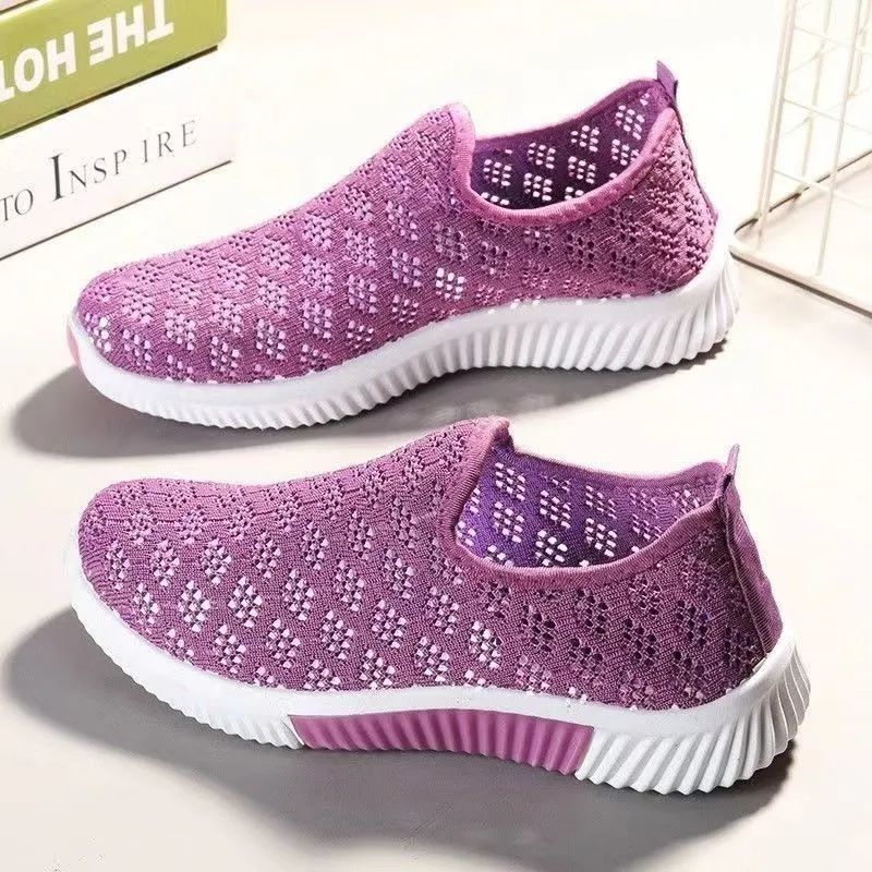spring and summer new korean style casual shoes breathable old beijing cloth shoes foreign trade sneakers women fashion shoes cross-border delivery undefined
