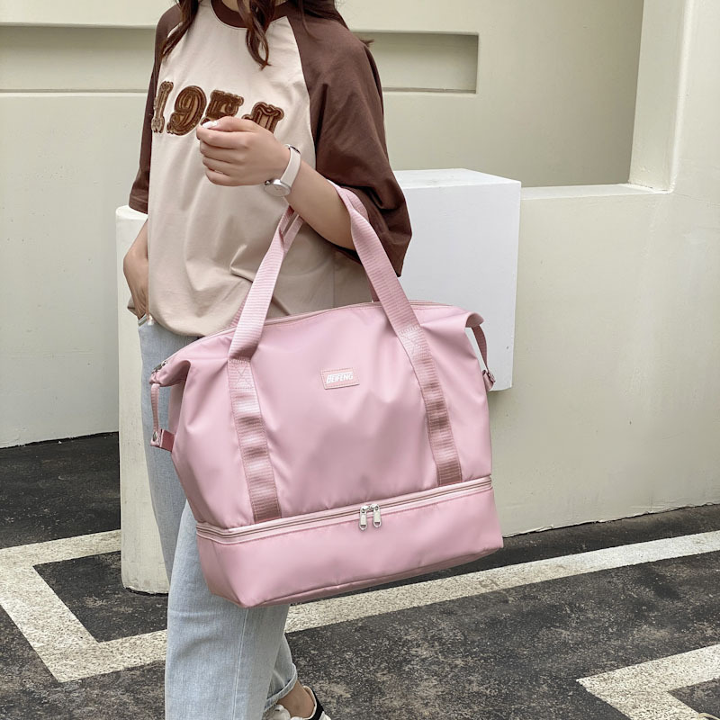 travel bag wholesale dry wet separation yoga fitness bag travel exercise portable travel bag multifunctional travel bag Item Picture