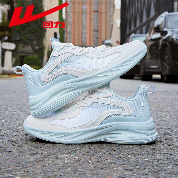 warrior running shoes women's lightweight exercise shock-absorbing soft bottom running shoes 2025 summer new student casual sports shoes men undefined