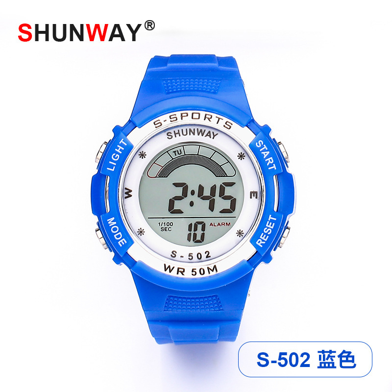 led luminous elementary school student sports watch simple 50m waterproof electronic watch children's multi-function watch wholesale Application Scenario