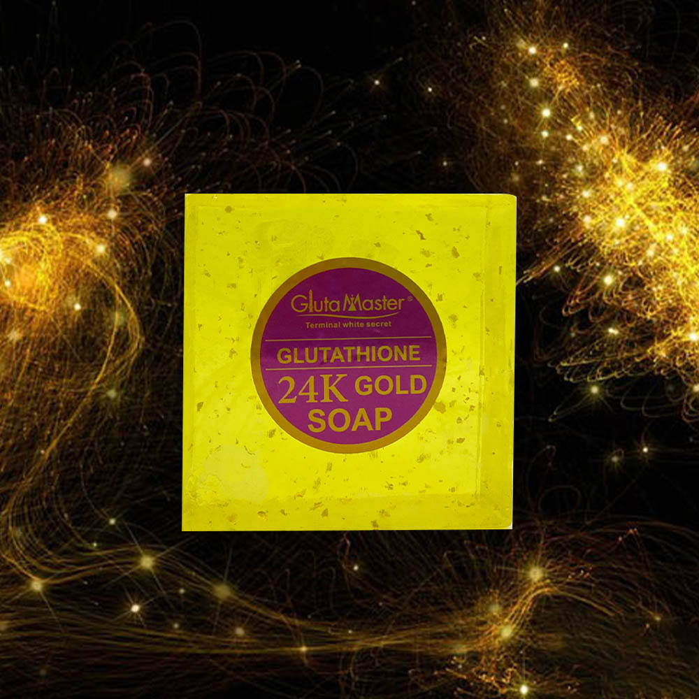 24K Gold Foil Whitening Soap Face Care 24K Gold Soap