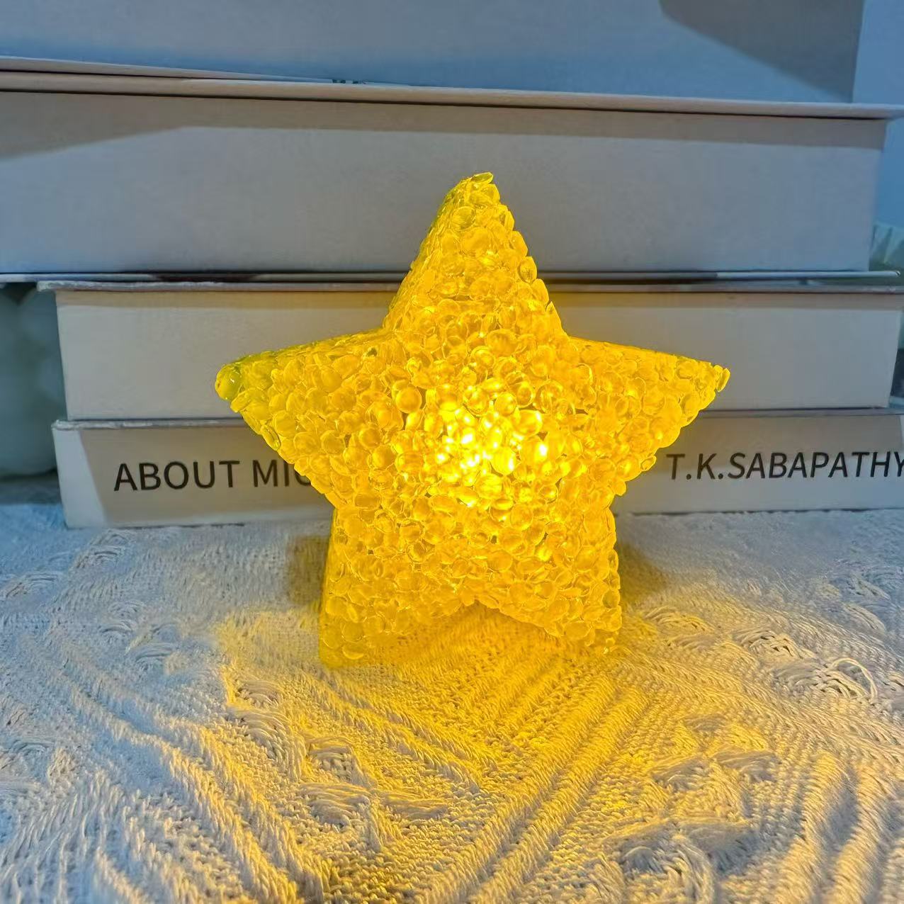 children's day hand-held star light wrist dance concert holiday decorative light small star ambience light wholesale full figure