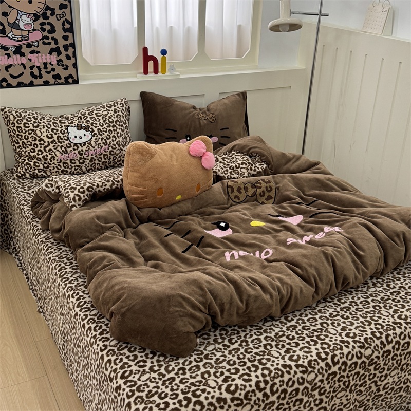 2025a new type of mother and baby grade large board milk wool towel embroidery four-piece set, cross-border foreign trade exclusive supply source factory Application Scenario