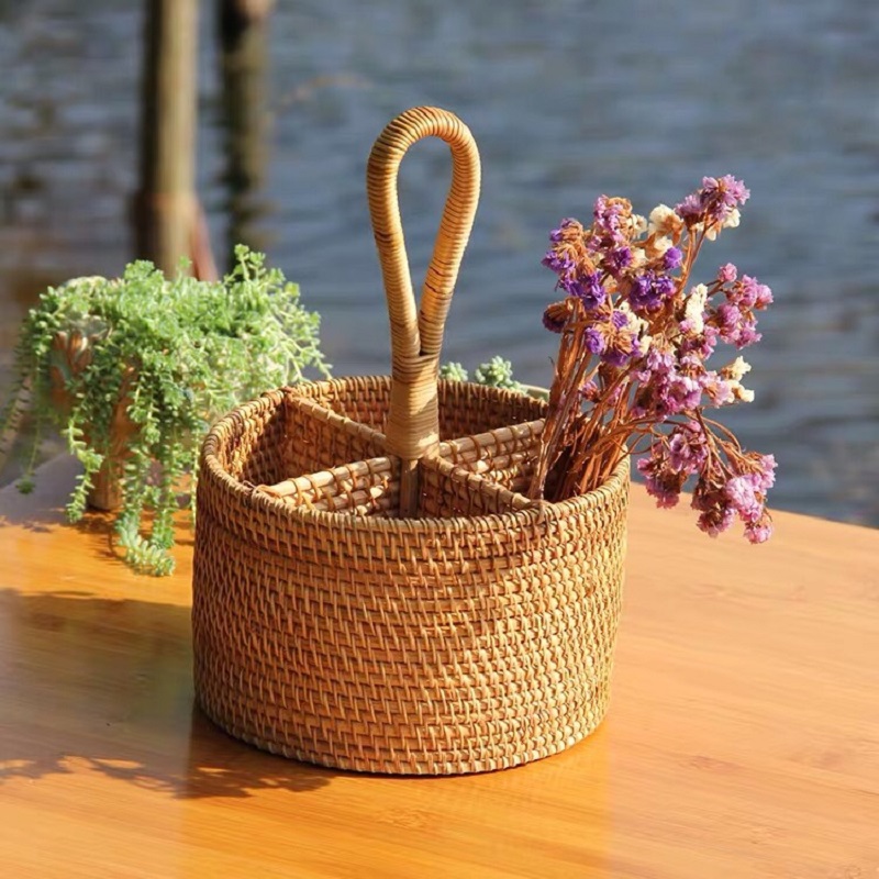 编织工艺/礼帽/化妆棉/草编包/野外鸟笼细节图