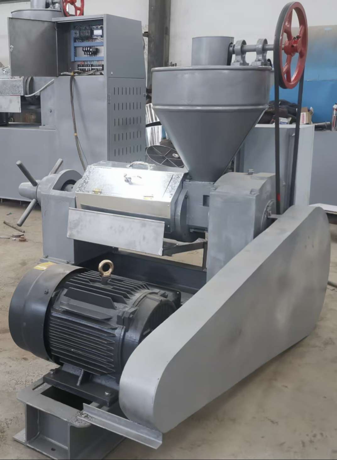 义乌出口供应80型螺旋榨油机全自动榨油机花生榨油机商用榨油机大豆榨油机