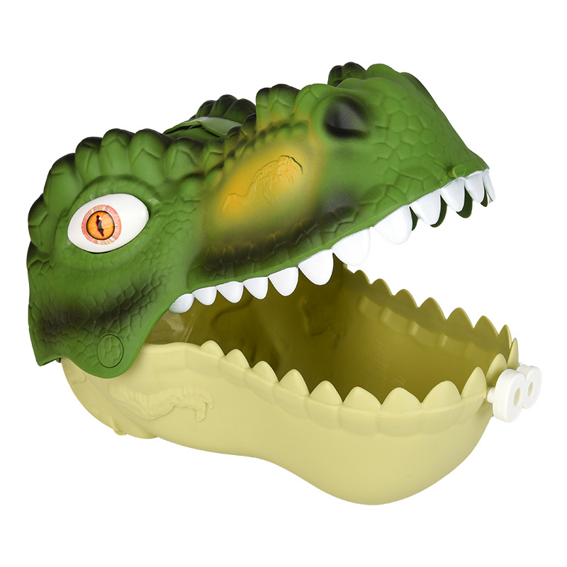 恐龙头造型创意收纳盒 儿童玩具整理箱 趣味桌面杂物储物盒详情2