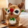 Cross-border new Christmas products: Singing, shaking, talking, funny Christmas festival toys, plush toys, Christmas reindeer toys Application Scenario