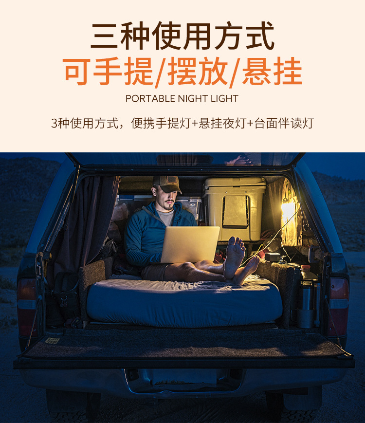 Mini USB charging outdoor camping light, camping light, led ultra-bright emergency canopy lighting, camping light, tent light Item Picture