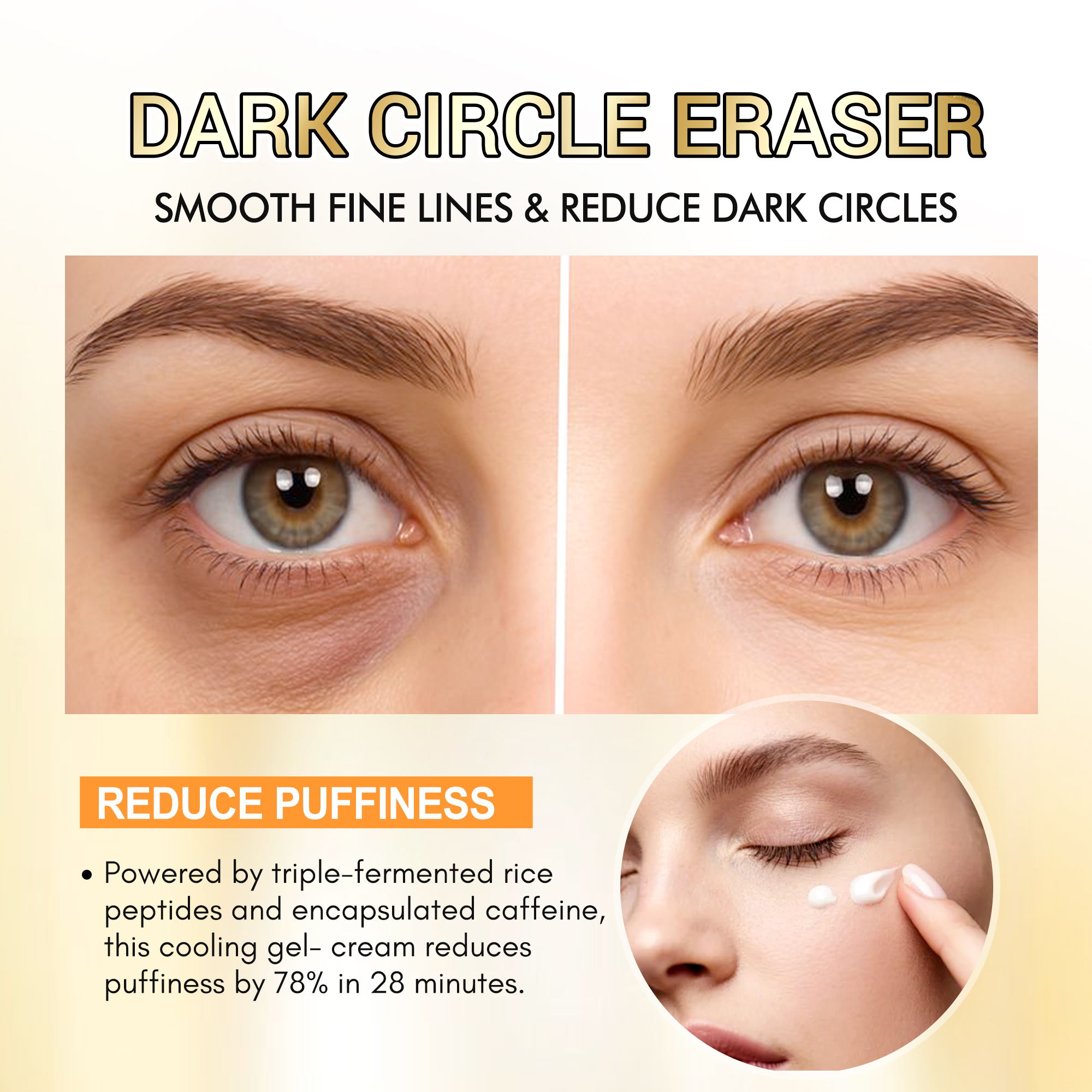 BOB Pure Rice Essence Eye Cream details Picture