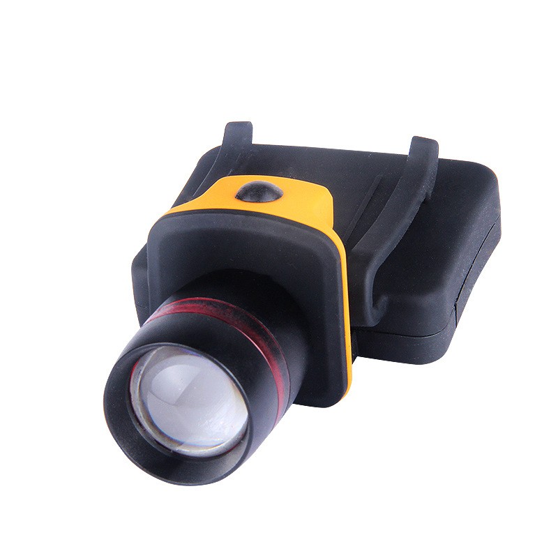 New outdoor focusing cap lamp, strong light long-range shooting fishing led, outdoor camping cap lamp, dry battery cap lamp, led cap brim headlamp Application Scenario