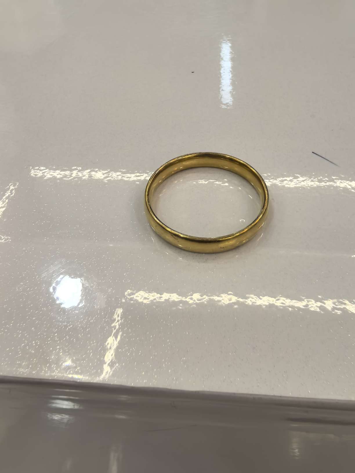 南亭饰品，不锈钢婚戒，4mm宽尺寸，球状，经典款，浪漫的情侣款