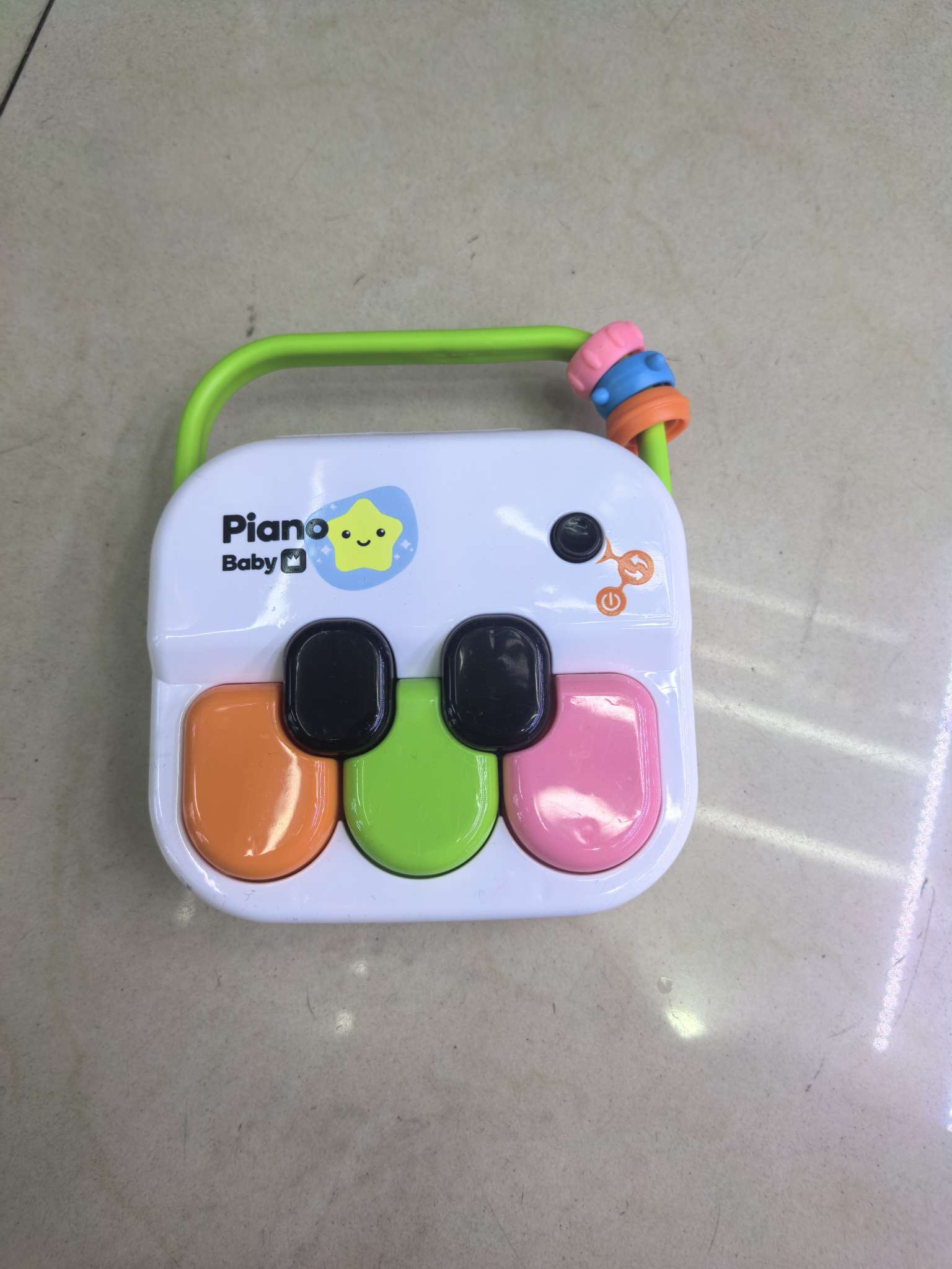 迷你收音机造型单色卡通电子琴
