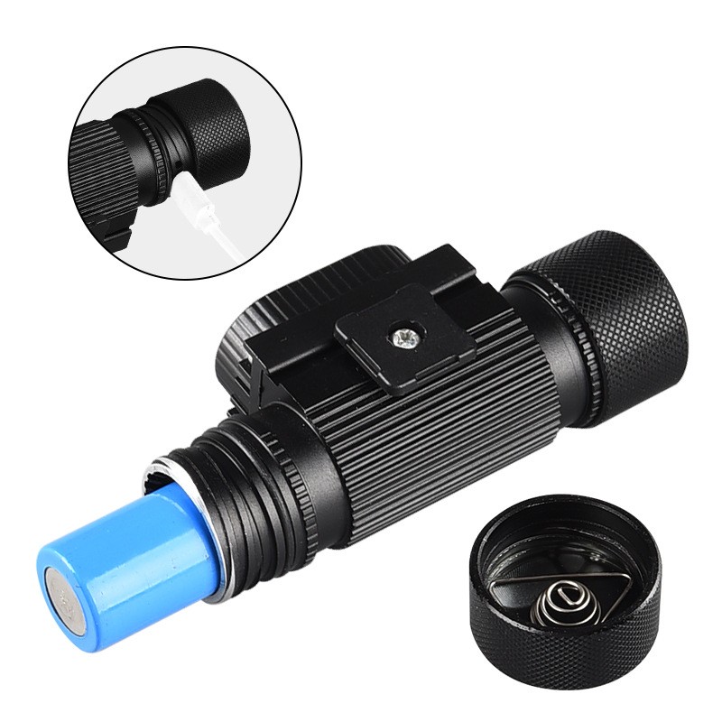 This is a special rechargeable ultra-bright and powerful headlamp for beachcombing, with a replaceable 18650 battery and an ultra-long battery life. It is a head-mounted outdoor lamp Item Picture