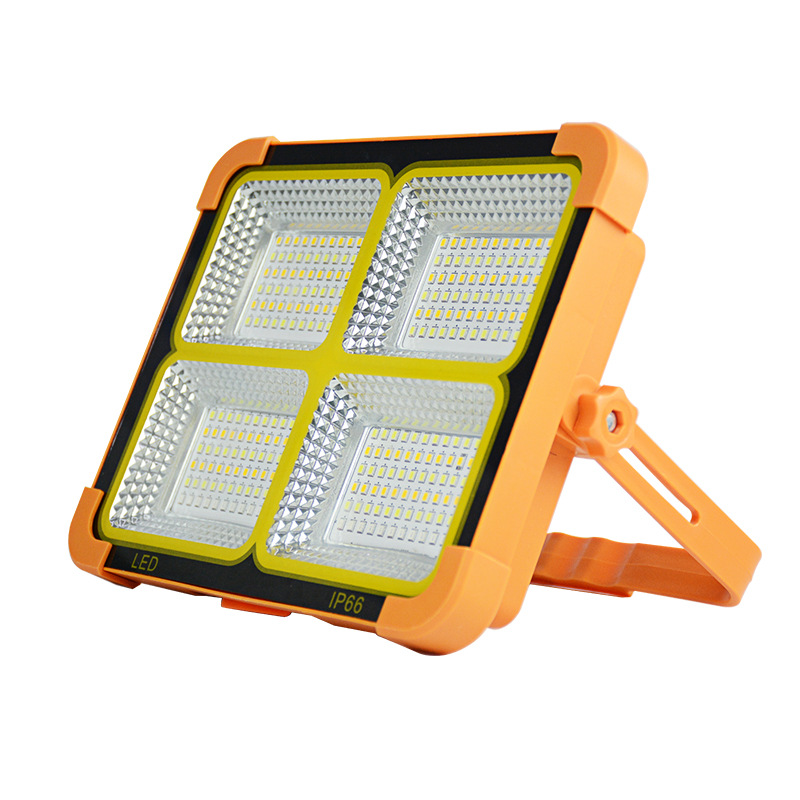 Charging emergency camping stall lights, cross-border portable lighting led lights, night market street stalls, outdoor solar camping lights
