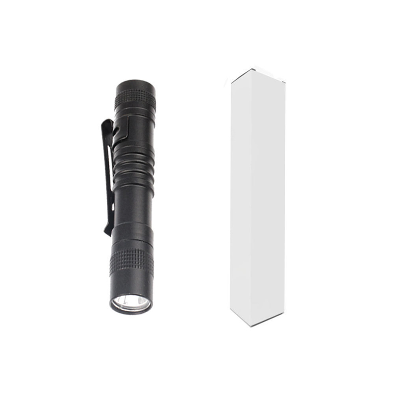 X316, X317 aluminum alloy pen holder flashlight, No. 7 AAA dry battery white and purple light identification mini led flashlight pic 9