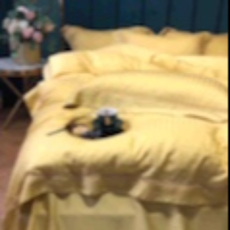 全棉磨毛纯色四件套  到店选购新款四件套花色多多