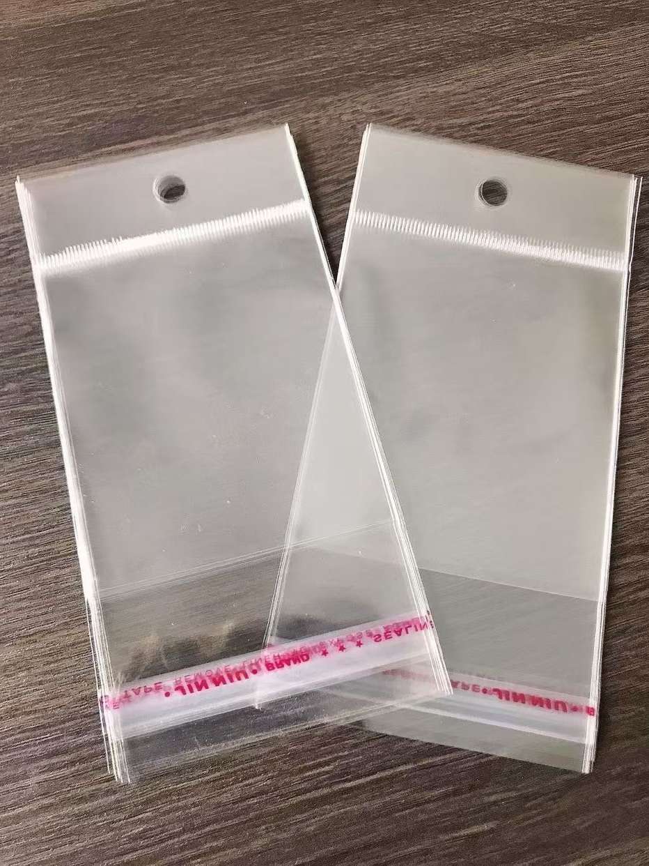侧面飞机孔自粘袋OPP袋OPP袋OPP袋OPP袋袜子包装袋子自封袋OPP袋袜子包装袋子产品图