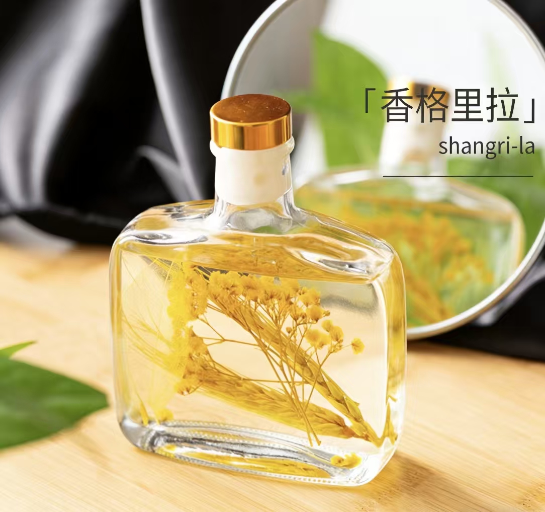 New flat bottle essential oil aromatherapy for bedroom, office and hotel deodorizing fragrance display, fresh and long-lasting perfume aromatherapy details Picture