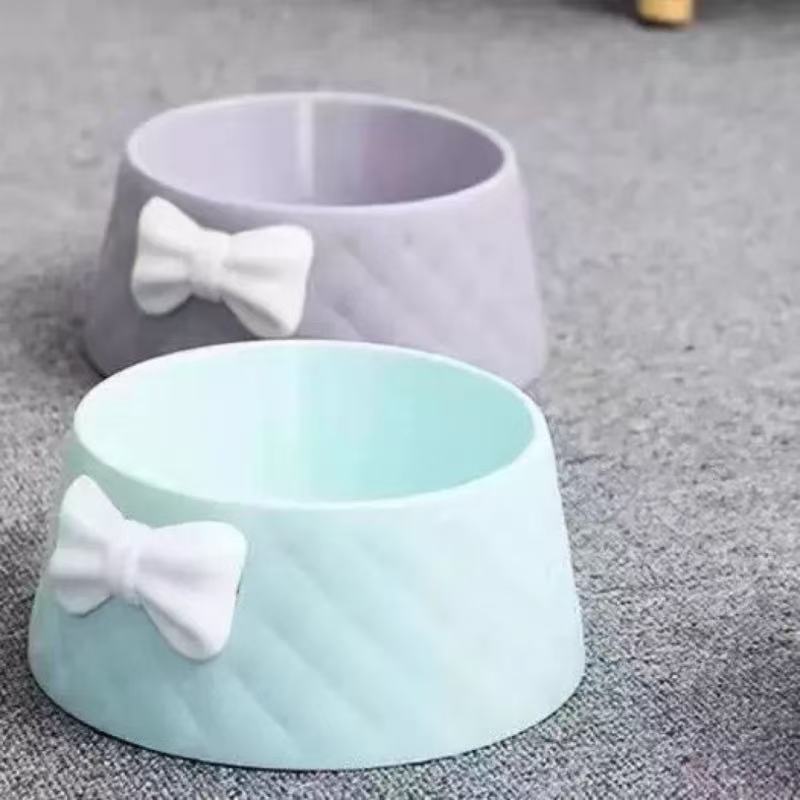 Butterfly bowl, pink, grey, green Application Scenario