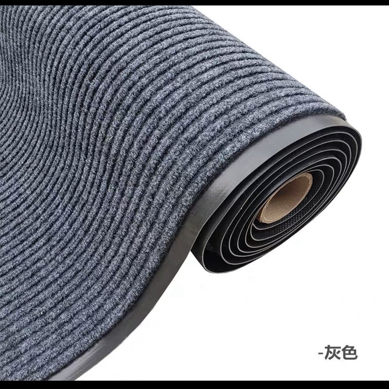 double striped carpet absorbent dust mat hotel shopping mall welcome office corridor full of commercial household carpet Specification drawing
