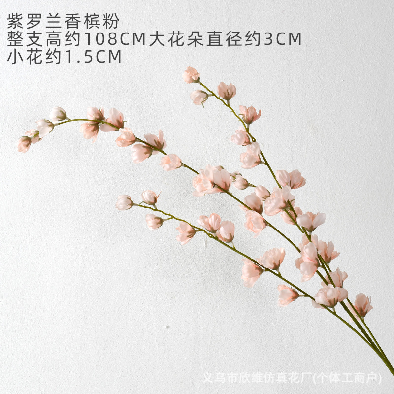 champagne series emulational flower decoration wedding ceremony tianjin factory direct sales fake flower floral soft decoration flower silk flower full figure